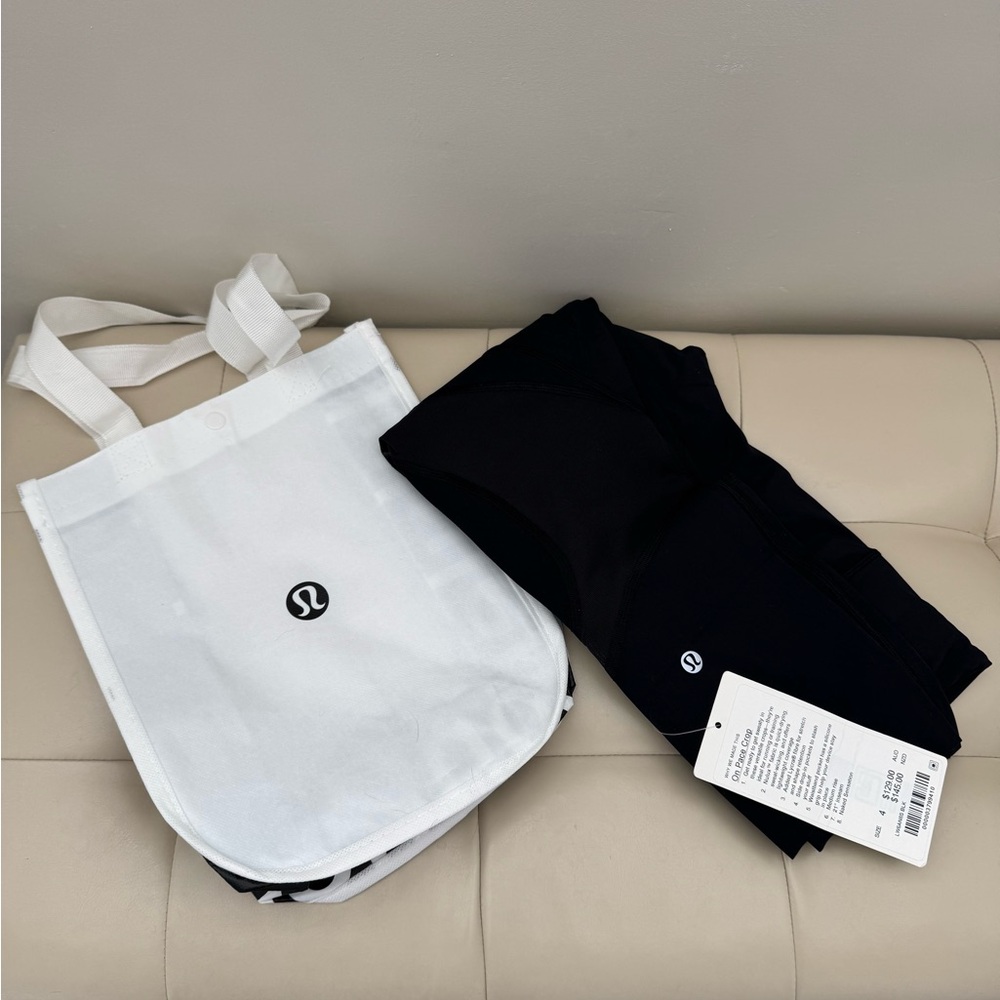 Lululemon On Pace Crop Leggings,Size 4, NWT